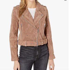 BlankNYC Suede Moto Jacket